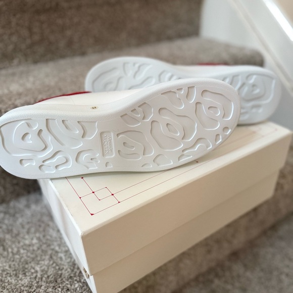 Alexander McQueen Oversized Sneakers – White/Red – Men’s US 11 (EU 44) - Picture 4 of 8